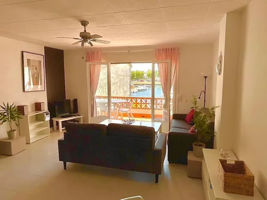 Apartmán Lindo Apartamento Con Vistas Al Puerto Mistral Empuriabrava