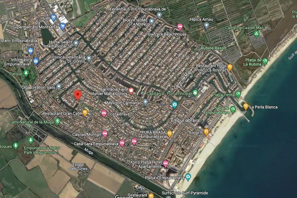 Lindo Apartamento Con Vistas Al Puerto Mistral Empuriabrava Španělsko